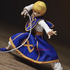 1/12 Custom Wired Blue Top+Skirt For 6” SHF Kurapika Action Figure（No Figure）