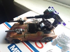 Transformers Custom Quickstrike Netflix Sparkless Bot With Gun & Slitherfang