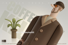 CLOSE-UP STUDIO Coffee Park Killer Forever Young Action Figure instock H20cm