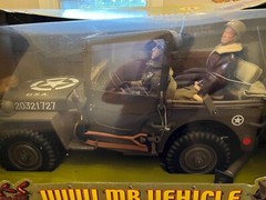 21st Century Ultimate Soldier WWII MB VEHICLE 1:6 Scale Military Jeep w/ Figures