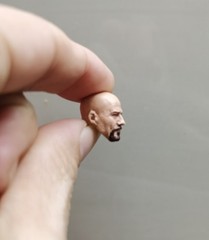 Painted 1/18 Bryan Cranston Head Sculpt Fit for 3.75” Action Figure