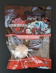 Bakugan Generation 3 – White Opaque Translucent Bruiser Mythic Pack
