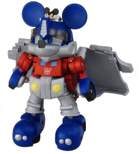 Transformers Disney Label Mickey Mouse Trailer Figure Japan