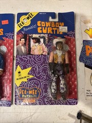 CONKY Figure 1988 Matchbox Pee-Wee Herman’s Playhouse Curtis Scooter Pterri LOT