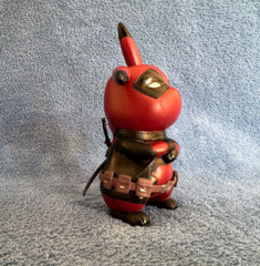 Large 5″ Pokemon Pikachu Cosplay Deadpool – Brand New