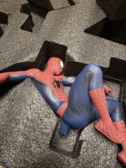All 3 BEAST kingdom Spider-man No way home statues. READ DESCRIPTION.