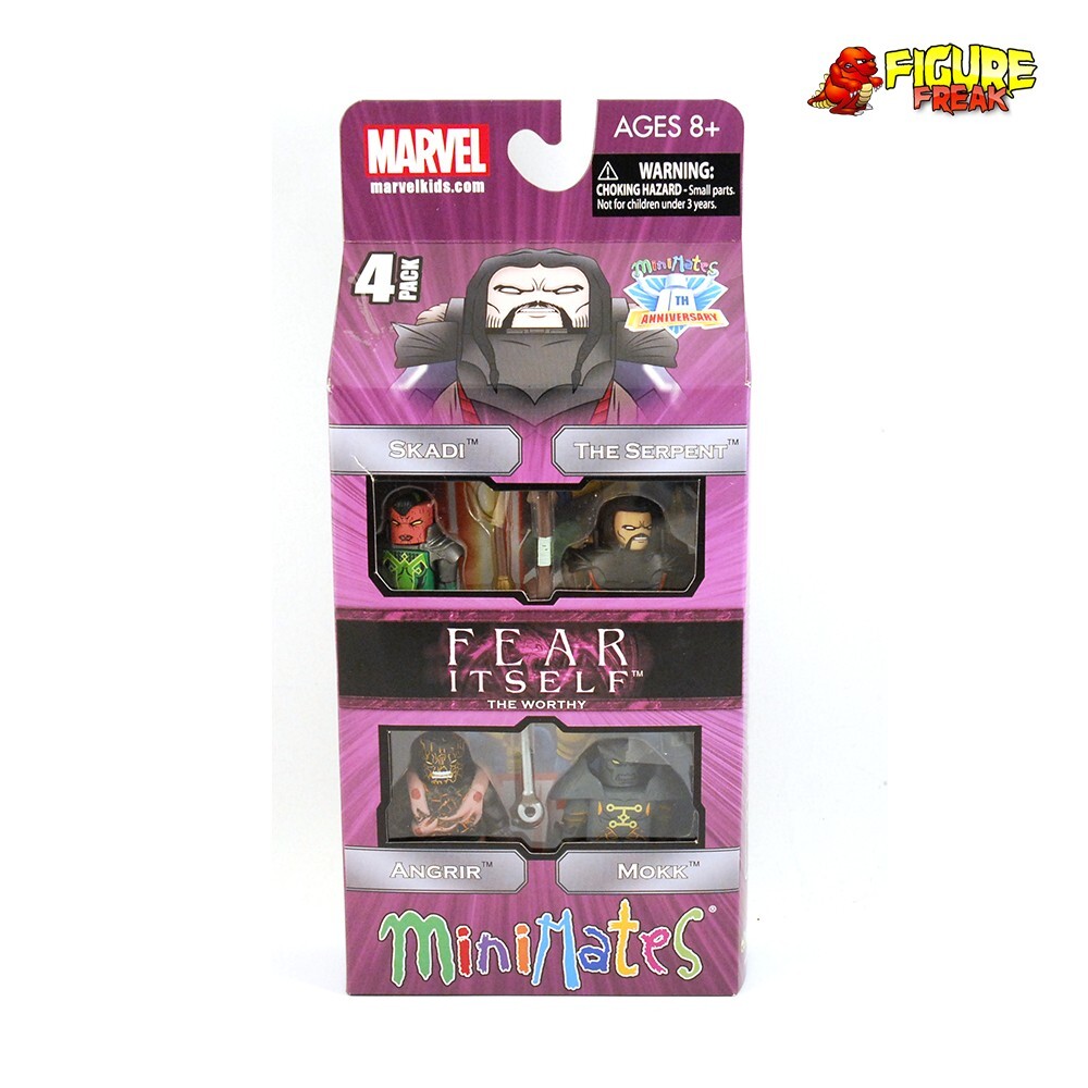 Marvel Minimates Fear Itself “The Worthy” Box Set