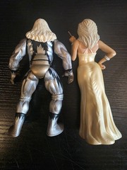 WWE WWF Jakks 2 Tuff Series 1 Set of 8 HHH Chyna Goldust Marlena DOA
