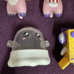 LankyBox Plastic Figure Lot Boxy Milky Ghosty Lankybot
