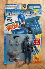 RoboCop Electronic Action Figure 1993 Toy Island 4.5″ Flight Pack WOOSH! – NEW