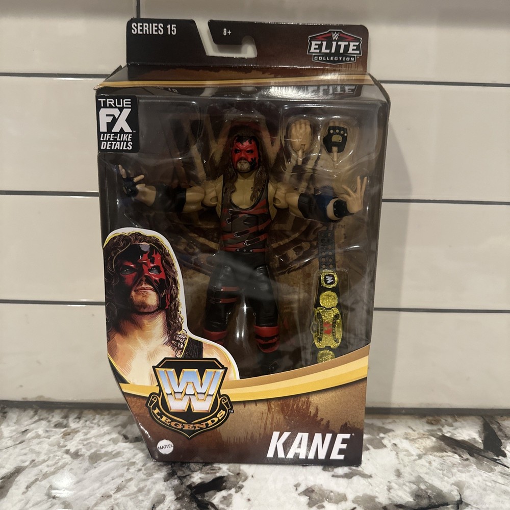 WWE Elite Legends Series 15 KANE Wrestling Action Figure 2022 NEW FREE SHIP