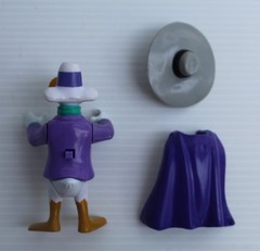 Darkwing Duck Disney 4″ Action Figure With Working Hat Vintage 1991 Playmates