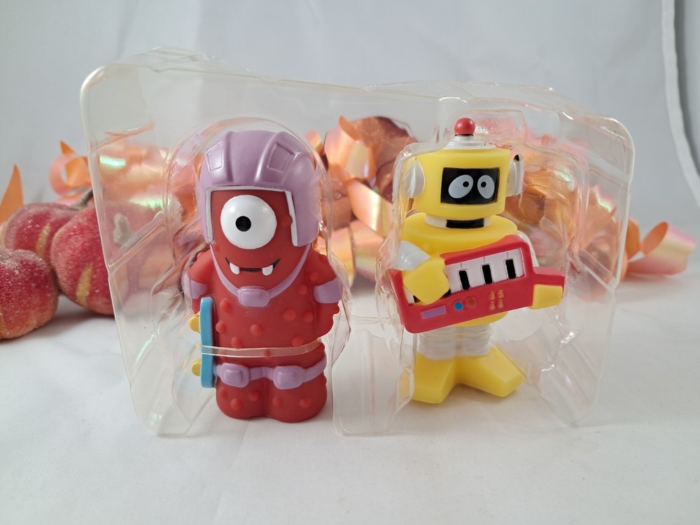 Yo Gabba Gabba Muno And Plex Rare Hard To Find New Without Outer Packaging HTF