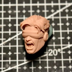 1/12 1/10 1/18 Scale The Cyclops Man Head Sculpt Unpainted Fit 6″ ML SHF Neca