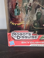Transformers Prime Robots In Disguise Voyager Decepticon Skyquake Sealed In Box
