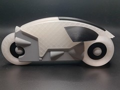 Retro Lightcycle color change glow light cycle for Tron vintage toys display