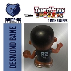 2024 Silver Series TeenyMates 1 Inch Figures Desmond Bane Memphis Grizzlies