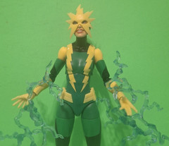 Marvel Legends ELECTRO FRANCINE FRYE – SPIDER-MAN RETRO WAVE + GREAT COMIC