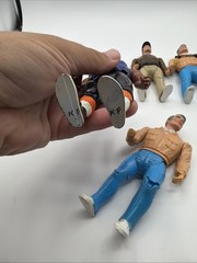 1983 Lot Of 2 The A-Team Murdoch Mr T John Hannibal Smith 6 Inch Figures A Team