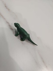 Vintage 90’s Panini mini figures dinosaur Cynognathus Rubbery