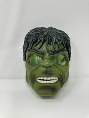 🟢 Vintage 2008 Hulk Light-Up Mask 💥 Green LED Eyes | Halloween Cosplay