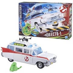 Ghostbusters Ecto 1 Vehicle Toy with Slimer Accessory for Kids Ages 4 and Up