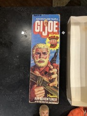 Hasbro 1974 GI Joe Air Adventurer Box 7282 Orange Jumpsuit All Original Blonde