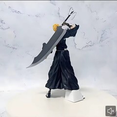 21cm Bleach Anime Figure Kurosaki Ichigo PVC Model Collection Toy Gifts