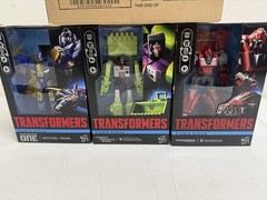 Transformers Studio Series Voyager 3 Pack Ironhide Scrapper Sentinel Prime NEW