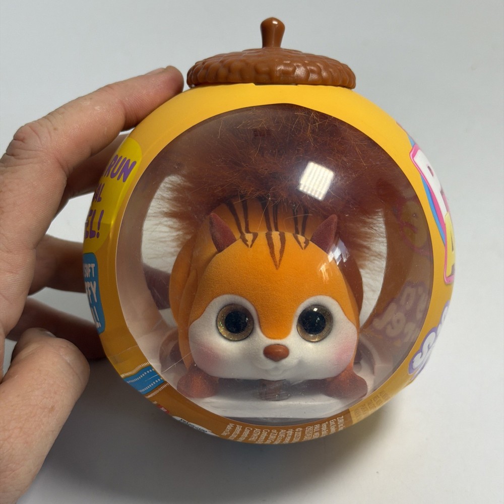Pets Alive Scurry’n Squirrel by ZURU – ORANGE Brand New Sealed Acorn Ball
