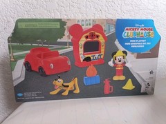 Disney Jr Mickey Mouse Mini Playset 7 Piece Figure Set Ages 3+