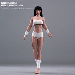 TBLeague 1/12 Flexible PH T01B Medium Chest pale/suntan Body Female Figures Doll