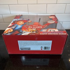 NEW Sealed! 2013 MATTEL Disney Planes “DUSTY CROPHOPPER” RC Wing Control Plane