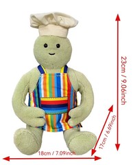 The Tiny Chef Show Plush 9.1in Tiny Chef Plushie Toy for TV Show Fans*