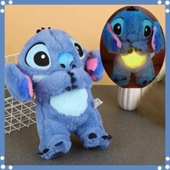 Kawaii Stitch Sleep Plush Toy – Calm Music, Lights & Breathing Effect Kids Gift