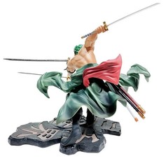 Hot One Piece 10cm Anime Figure GK Roronoa Zoro Three-blade Sa-maximum Manga