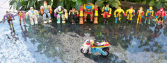 LJN BIONIC SIX 6 COMPLETE SET OF FIGURES KLUNK JACK JD CHOPPER BUNJI REPRO ACC