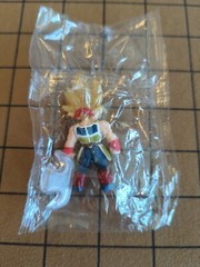 Dragon Ball Z Bardock 5cm Gashapon DBZ Anime Mini Fig Goku Dad + Stand SEALED