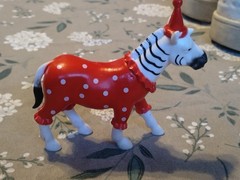 Ankyo Party Zoo Animals – Zebra Giraffe – Party Hats – Cake Toppers