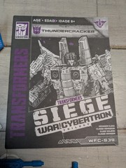 Transformers War For Cybertron Siege Thundercracker Voyager Class WFC-S39