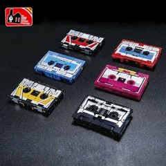 Set 6 Transformers Soundwave Cassette Rumble Laserbeak Ravage Frenzy Mindwipe