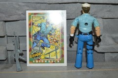 1985 Gijoe Cobra US Navy Sailor ( Shipwreck ) W/ Weapon & Action Card !