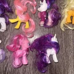 My Little Pony G4 Lot of 7 Figures Pinkie Pie Rarity Fluttershy Applejack MLP