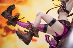 League of Legends LOL 1/7 Jinx Statue PVC Figure Model LED Base Collectible Gift