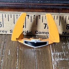 Power Rangers Time Force Shadow Megazord Yellow Visor Helmet Part Only Original