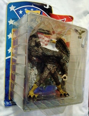 2002 FREEDOM THE AMERICAN EAGLE 8″ 9/11 Commemorative Action Figure MEZCO Sealed