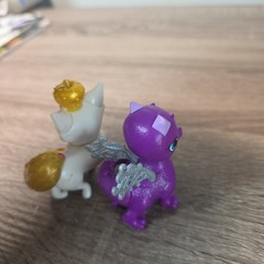 Disney Palace Pets Whisker Haven Tales Pumpkin Fox and Ash Dragon Figures Lot