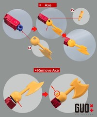 3D DIY Filler Upgrade Kit For SS Devastation OP Prime Filling Parts