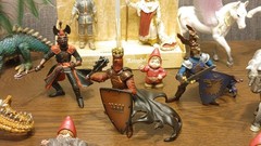 Huge! Lot Schleich World Of Knights Eldrador Bayala Medieval/Fantasy Safari Papo
