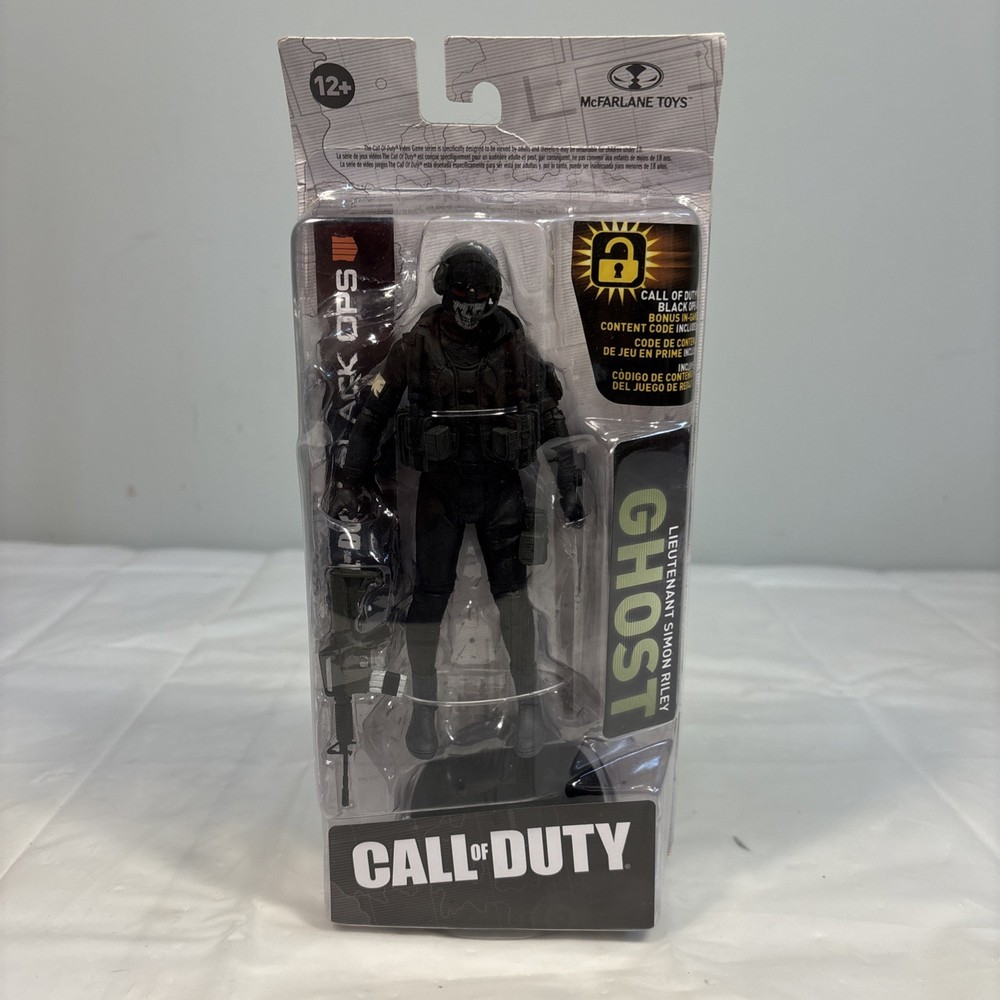Call of Duty Lieutenant Simon Riley Ghost 6″ Figure Sealed Black Ops 4 McFarlane